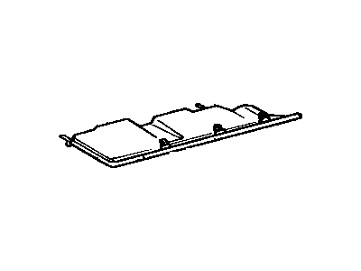 Toyota 55607-03010 Cover Sub-Assembly, Instrument Panel Under