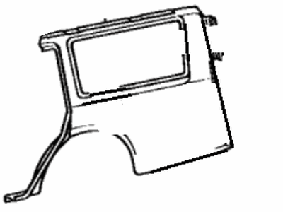 Toyota 61601-32916 Panel, Quarter, RH