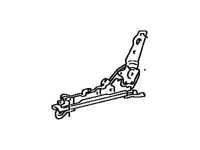 Toyota 72021-32060 ADJUSTER Sub-Assembly, Front Seat, Inner RH