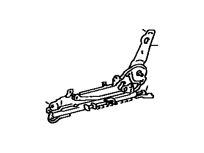Toyota 72022-32060 ADJUSTER Sub-Assembly, Front Seat, Inner LH