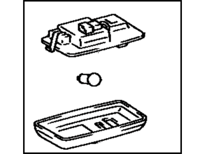 Toyota 81260-32050-12 Lamp Assembly, Map