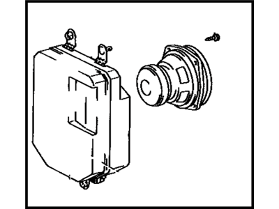 Toyota 86150-32101 Speaker Assembly, W/BOX