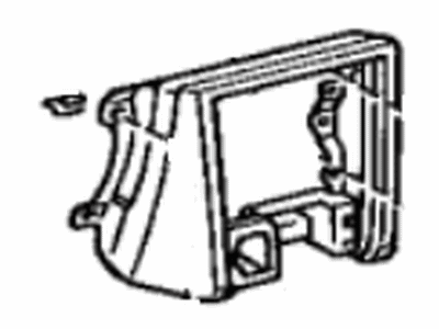 Toyota 55409-32010-03 Pad Sub-Assy, Instrument Panel, Lower Center