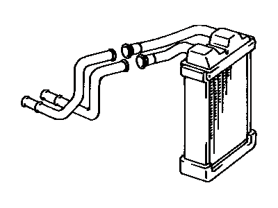 Toyota 87107-32070 Unit Sub-Assy, Heater Radiator