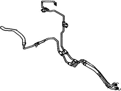 1987 Toyota Camry Power Steering Hose - 44410-32150