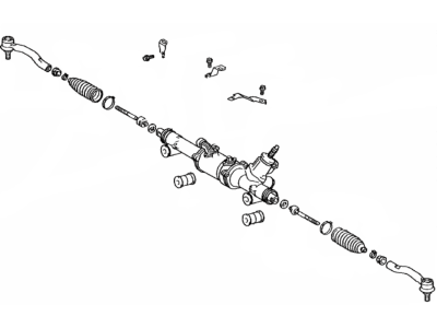 2010 Toyota Camry Rack And Pinion - 44200-33471