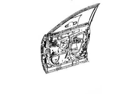 Toyota 67001-42171 Panel Sub-Assembly, Fr D