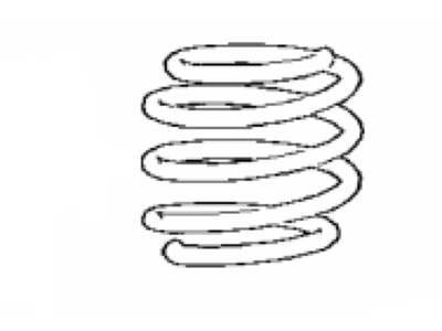 Toyota 48131-06G90 Spring, Coil, Front
