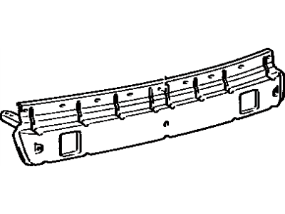 Toyota 52023-20160 Reinforcement Sub-Assy, Rear Bumper