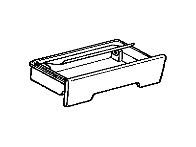 Toyota 74102-20130-02 Box Sub-Assembly, Front Ash