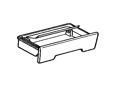 Toyota 74102-20120-05 Box Sub-Assembly, Front Ash RECEPTACLE