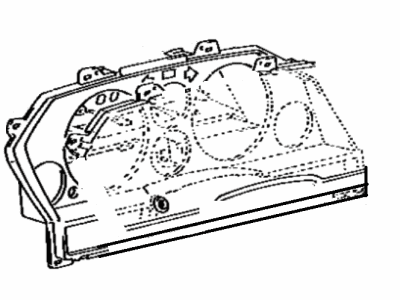 Toyota 83133-1B490 Plate, Combination Meter