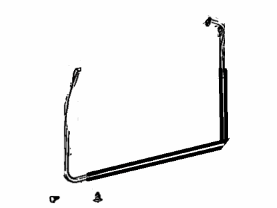 1986 Toyota Celica Door Seal - 67861-20250