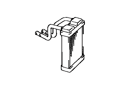 Toyota 87107-20350 Unit Sub-Assy, Heater Radiator