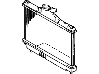 Toyota 16400-63080 Radiator Assembly