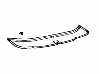 Toyota 64781-20050-04 Board, Back Door Trim