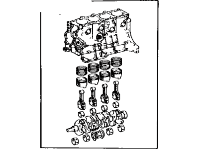 Toyota 11400-64040 Block Assembly, Short