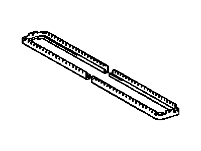 Toyota 16443-15321 Plate, Radiator Tank, Lock, Upper