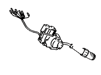 Toyota 84652-2B250 Switch Assembly, Windshield WIPER