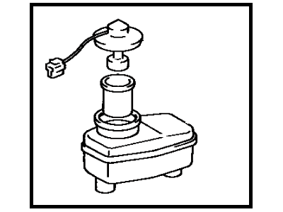 1989 Toyota Celica Brake Master Cylinder Reservoir - 47202-20290