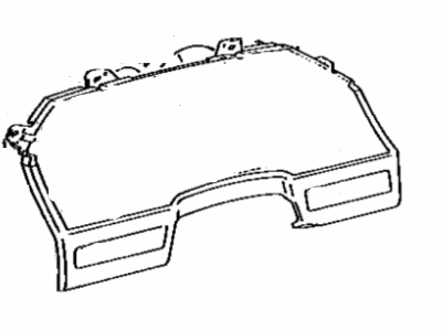 Toyota 83138-1B070 Glass, Combination Meter