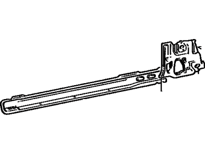 Toyota 61401-20190 Panel, Rocker, Outer RH