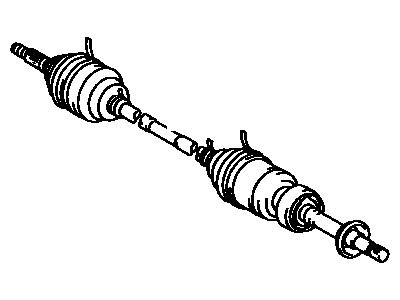 1986 Toyota Celica Axle Shaft - 43410-20070