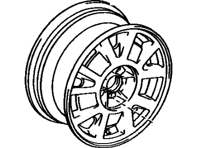 1989 Toyota Celica Spare Wheel - 42611-20390-03