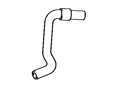 Toyota 16572-74030 Hose, Radiator, Outlet