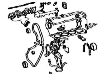 Toyota 04111-74040 Gasket Kit, Engine Overhaul