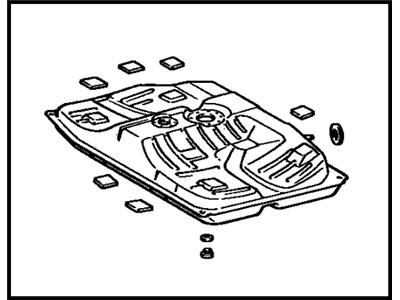 Toyota 77001-29205 Tank Assy, Fuel