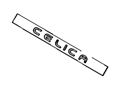 1989 Toyota Celica Emblem - 75441-20230-01