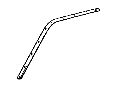 Toyota 62362-20030 Retainer, Roof Side Rail Weatherstrip, Front LH