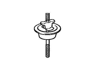 Toyota 51900-20040 Carrier Assy, Spare Wheel