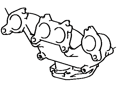 Toyota 17141-74011 Exhaust Manifold