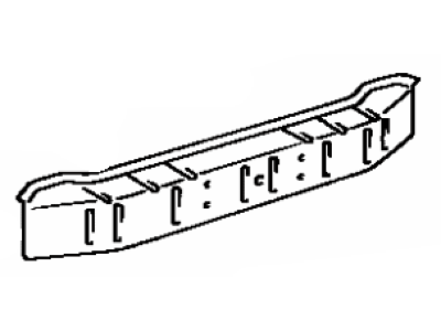 Toyota 52023-14150 Reinforcement Sub-Assy, Rear Bumper