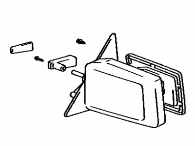 1983 Toyota Camry Car Mirror - 87910-32060