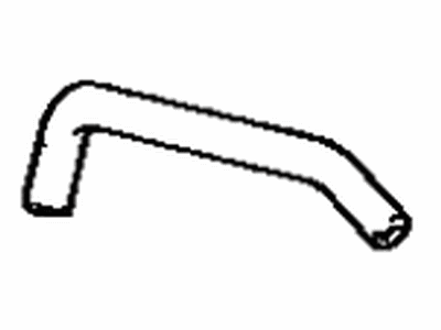 Toyota 44776-32010 Hose, Vacuum Reservoir To Brake Booster