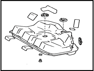 1983 Toyota Camry Fuel Tank - 77001-39115