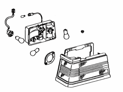 Toyota 81560-80234 Lamp Assy, Rear Combination, LH