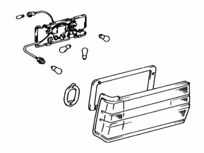 Toyota 81550-32120 Lamp Assy, Rear Combination, RH
