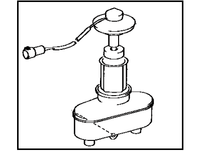 Toyota 47202-32060 Reservoir Sub-Assembly, Brake Master Cylinder