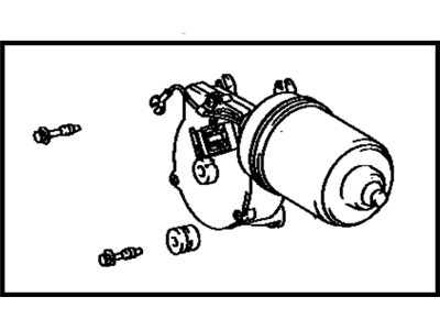 1984 Toyota Camry Wiper Motor - 85110-32040