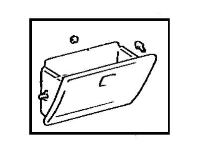 Toyota 55440-32010-05 Box, Instrument Panel