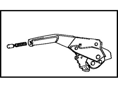 Toyota 46201-32050-24 Lever Sub-Assy, Parking Brake