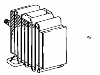 Toyota 88501-32021 EVAPORATOR Sub-Assembly, Cooler