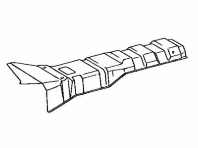 Toyota 46439-32010 Insulator, Parking Brake Cable Heat