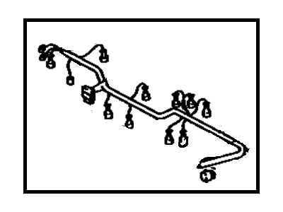 Toyota 82122-32160 Wire, Engine