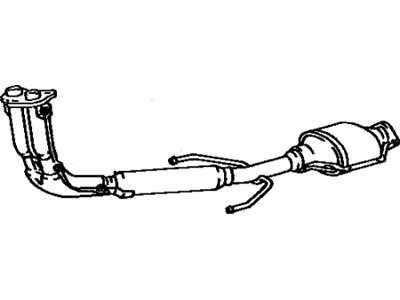 1986 Toyota Camry Catalytic Converter - 17410-64100