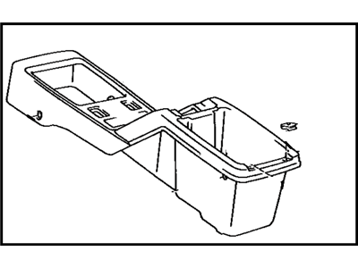 Toyota 58801-32010-13 Console Assembly